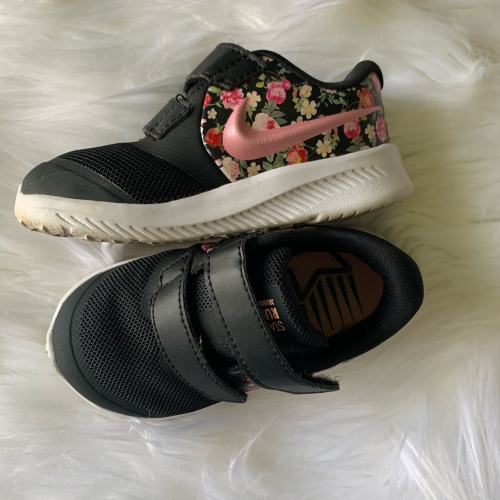 Floral Nike sneakers